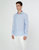 Linen Slim Fit Shirt - Oxford Blue