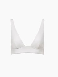 Mallory Bikini Top - White - White