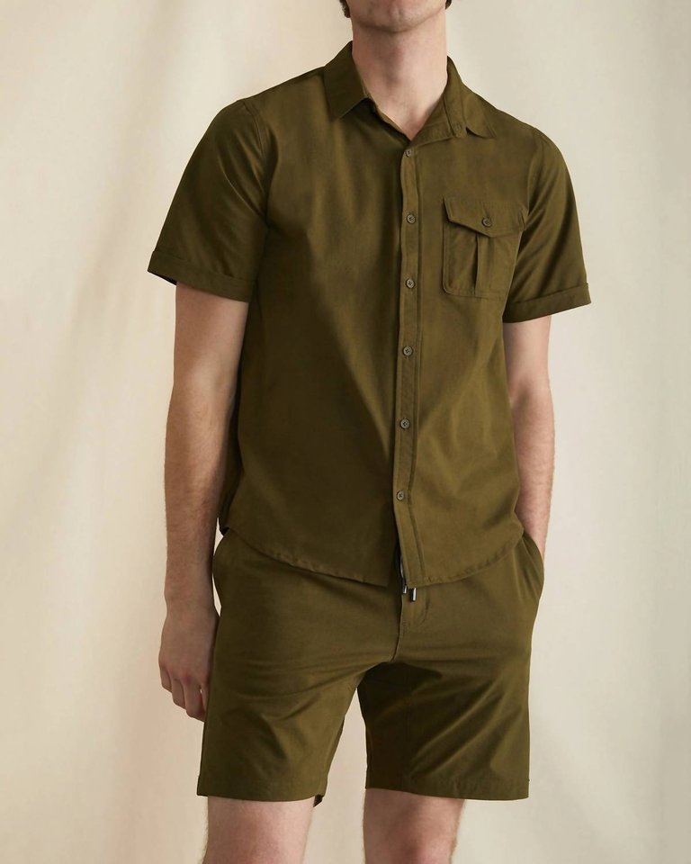 Men All Terrain Shirt - Deep Olive