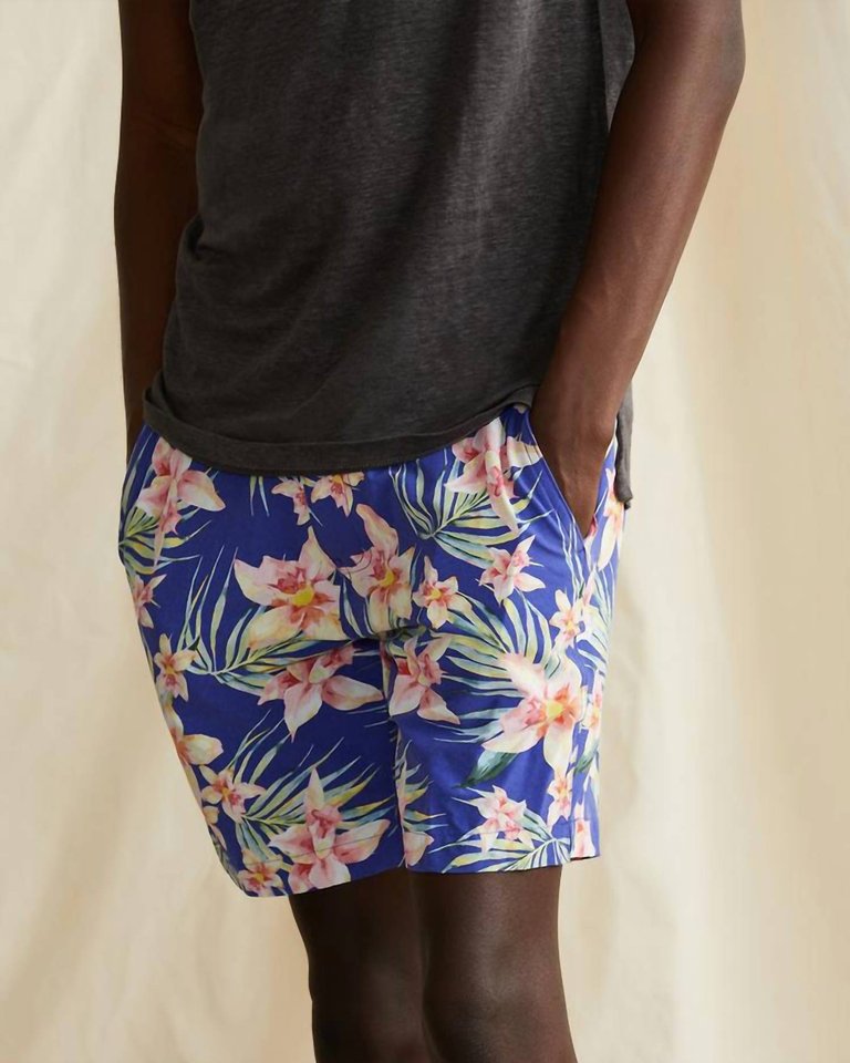 Men Calder Short In Surf Blue - Surf Blue