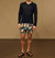 Men Charles 5" Swim Trunks In Deep Navy Multi