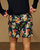 Men Charles 5" Swim Trunks In Deep Navy Multi