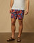 Men Elastic Calder 6" Swim Trunks In Multi - Multi