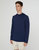 Men's Hooded Sun Tee - Deep Navy