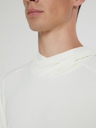 Men's Hooded Sun Tee - White