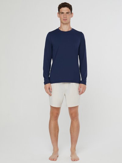 Onia Men's Long Sleeve Sun Tee - Deep Navy product