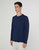 Men's Long Sleeve Sun Tee - Deep Navy