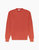 Mens Pigment Dye Sweater In Spiced Ginger