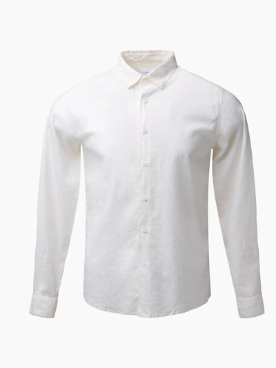 Onia Mens Stretch Linen Long Sleeve Shirt product