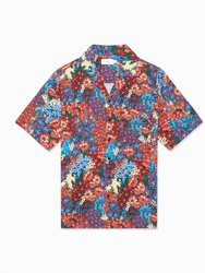 Mens Viscose Camp Shirt - Multi