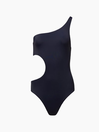 Onia One Shoulder Cut-Out One Piece - Deep Navy product