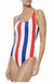 Patriotic Kelly One Piece - Red/White/Blue Striped