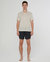 Shaun Linen Polo T-Shirt - Stone - Stone