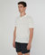 Shaun Linen Polo T-Shirt - White