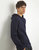 Slub Pull-Over Hoodie - Deep Navy