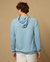 Slub Pull-Over Hoodie - Dusk Blue