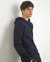 Slub Pull-Over Hoodie - Dusk Blue