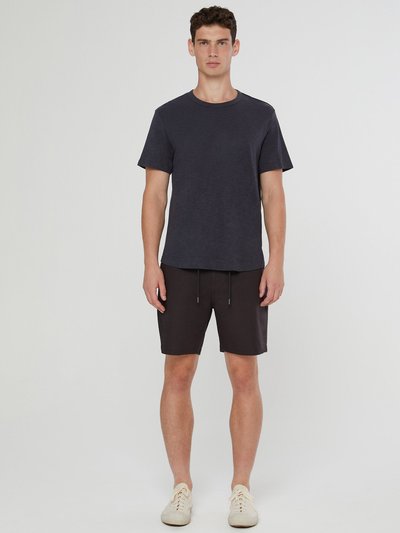 Onia Slub Scallop Tee - Gunmetal product