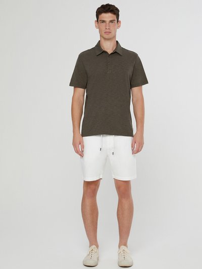 Onia Slub Short Sleeve Polo - Dark Olive product