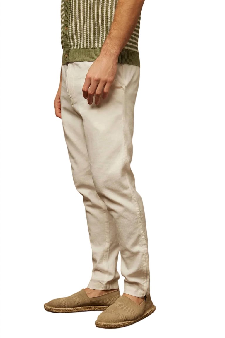 Stretch Linen Traveler Pant