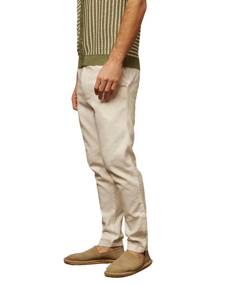 Stretch Linen Traveler Pant