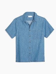 Summer Denim Shirt - Dusk Blue