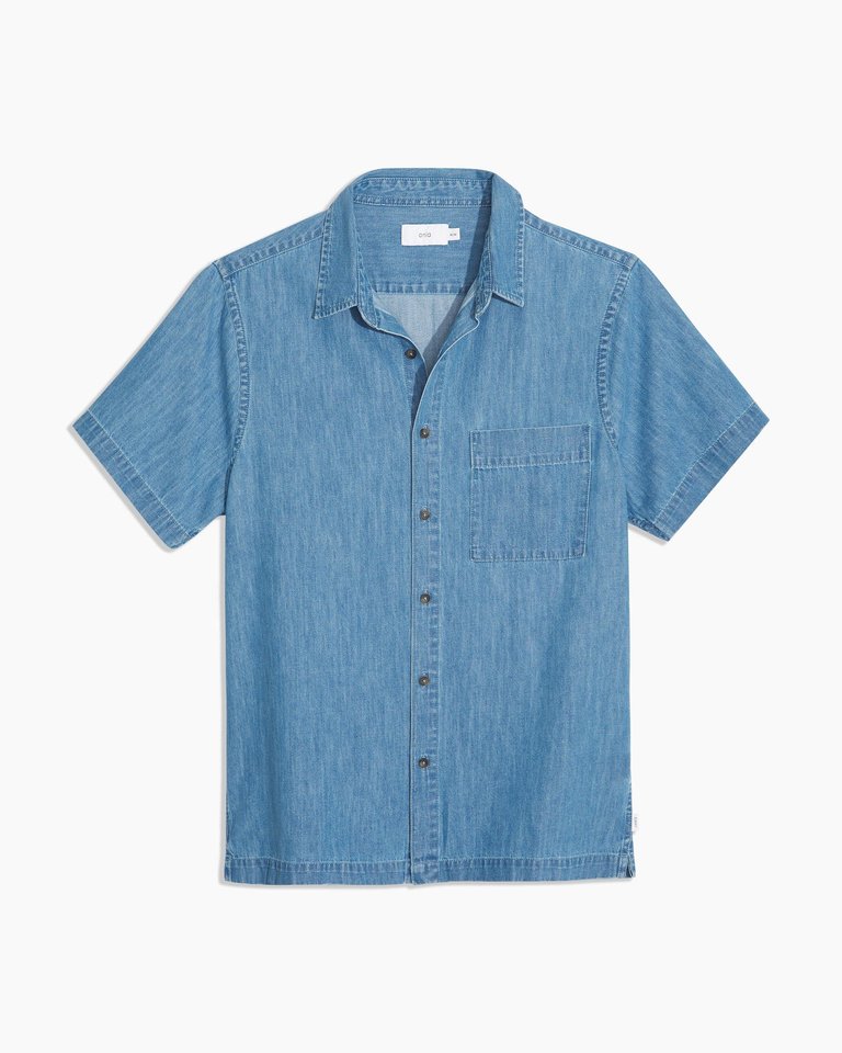 Summer Denim Shirt - Dusk Blue