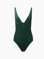 Sylvie One Piece - Forest Green - Forest Green