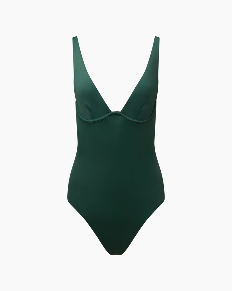 Sylvie One Piece - Forest Green - Forest Green