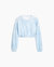 Tonal Terry Tie Dye Crew - Airy Blue