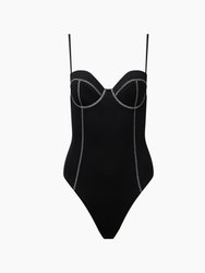 Valerie One Piece - Black - Black