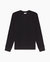 Waffle Crewneck Sweater - Black - Black