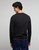 Waffle Crewneck Sweater - Black