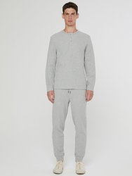 Waffle Jogger - Heather Grey - Heather Grey