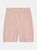 Waffle Knit Biker Shorts - Blush