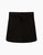 Waffle Mini Swim Skirt - Black - Black