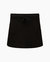 Waffle Mini Swim Skirt - Black - Black