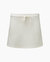 Waffle Mini Swim Skirt - Off White - Off White