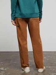 Wide Leg Corduroy Carpenter Pant