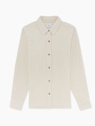 Womens Jumbo Corduroy Overshirts - Bison