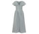 Helena Dress In Pale Blue With Shell Buttons - Pale Blue