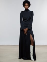 Lana Dress / Black Silk - Onirik