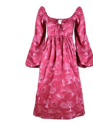 Marcela Dress / Ruby + Ivory Toile Print Cotton