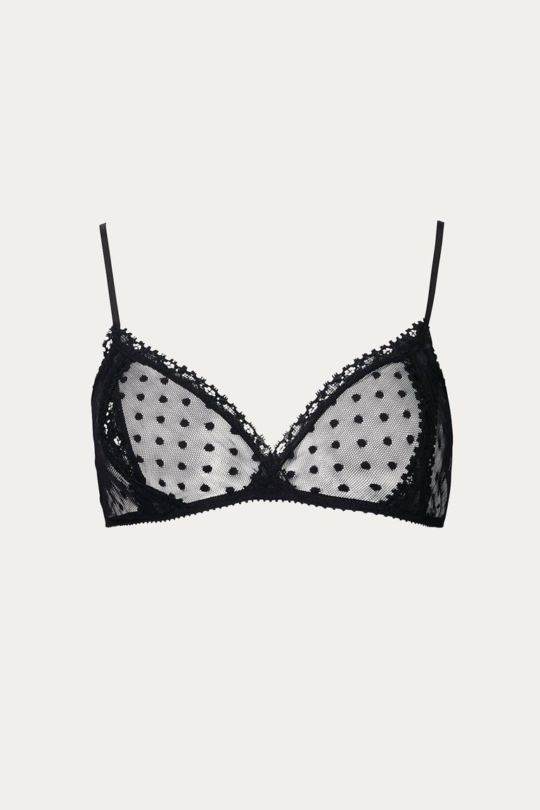 Coucou Lola Bralette In Black