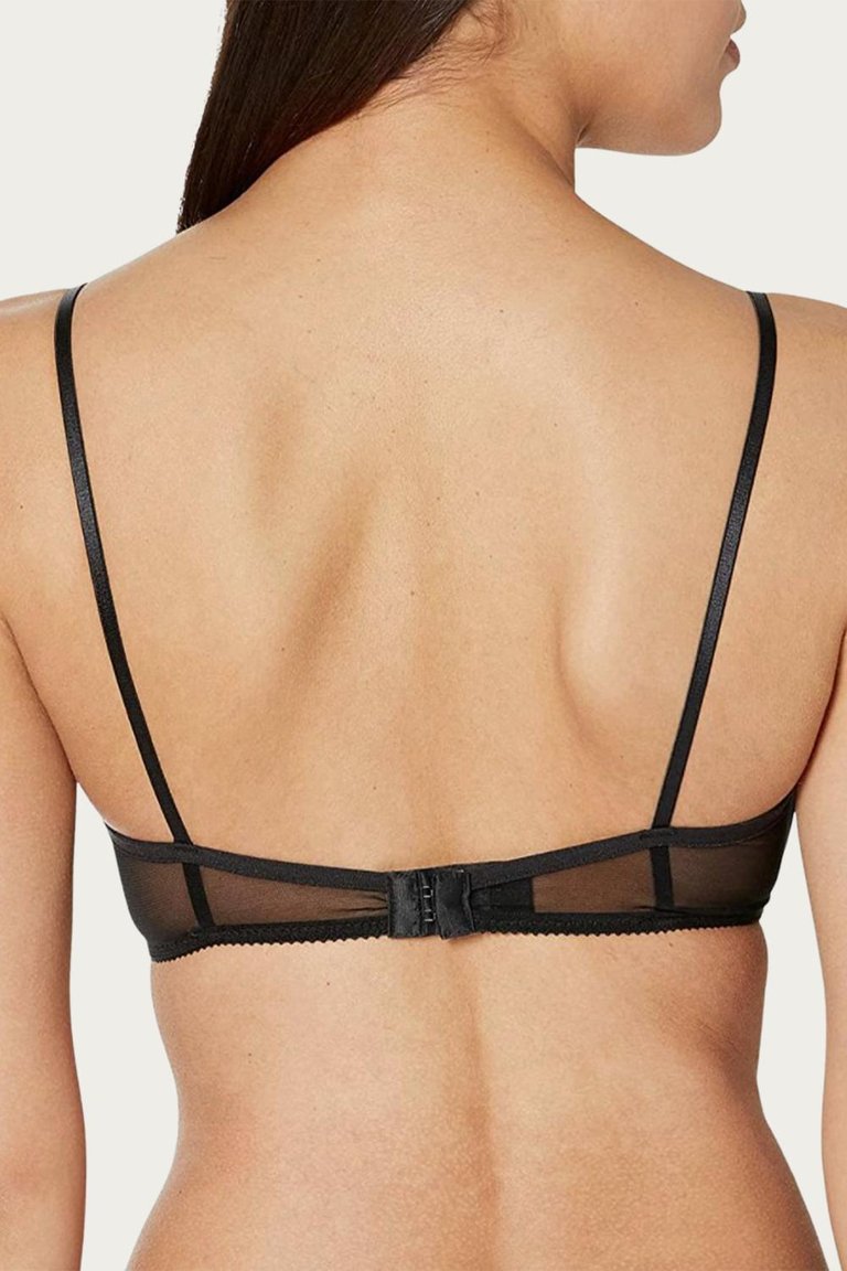 Whisper Retro Bralette In Black