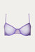 Whisper Underwire Bra In Violet - Violet