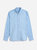 Fulton Linen Check Shirt - Light Blue Check