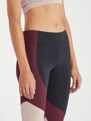 Asymmetrical Block Leggings