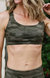 Chic Bra In Moss Camo - Moss Camo