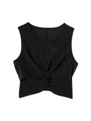 Front Twist Crop Top